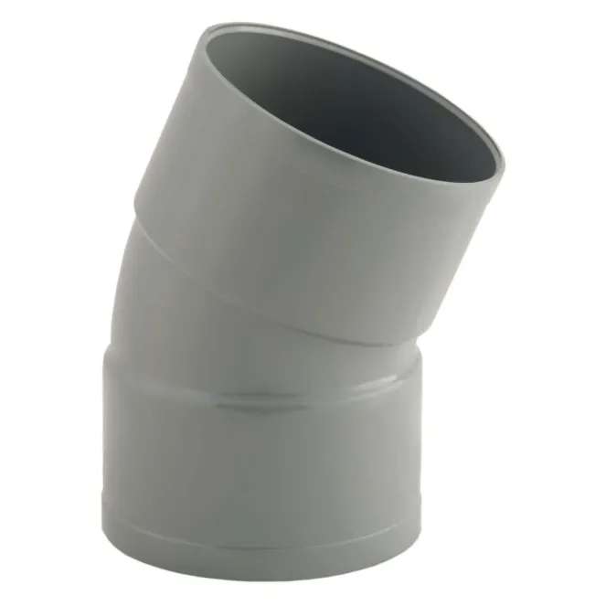 Coude PVC 22 degrés FF