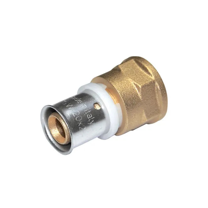 Raccord droit femelle multicouche à sertir Ø16