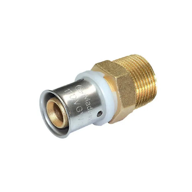 Kit alimentation lavabo multicouche Ø16 – Couronne 25 m + raccords