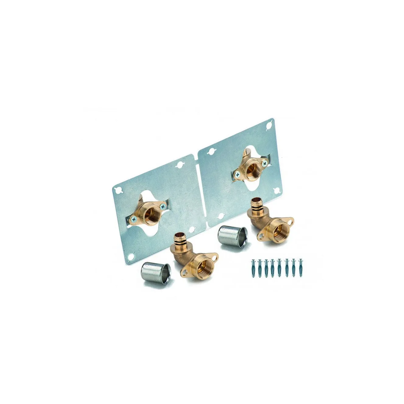 Sortie de cloison multicouche Ø16 Démontable - Visitable - Sécable