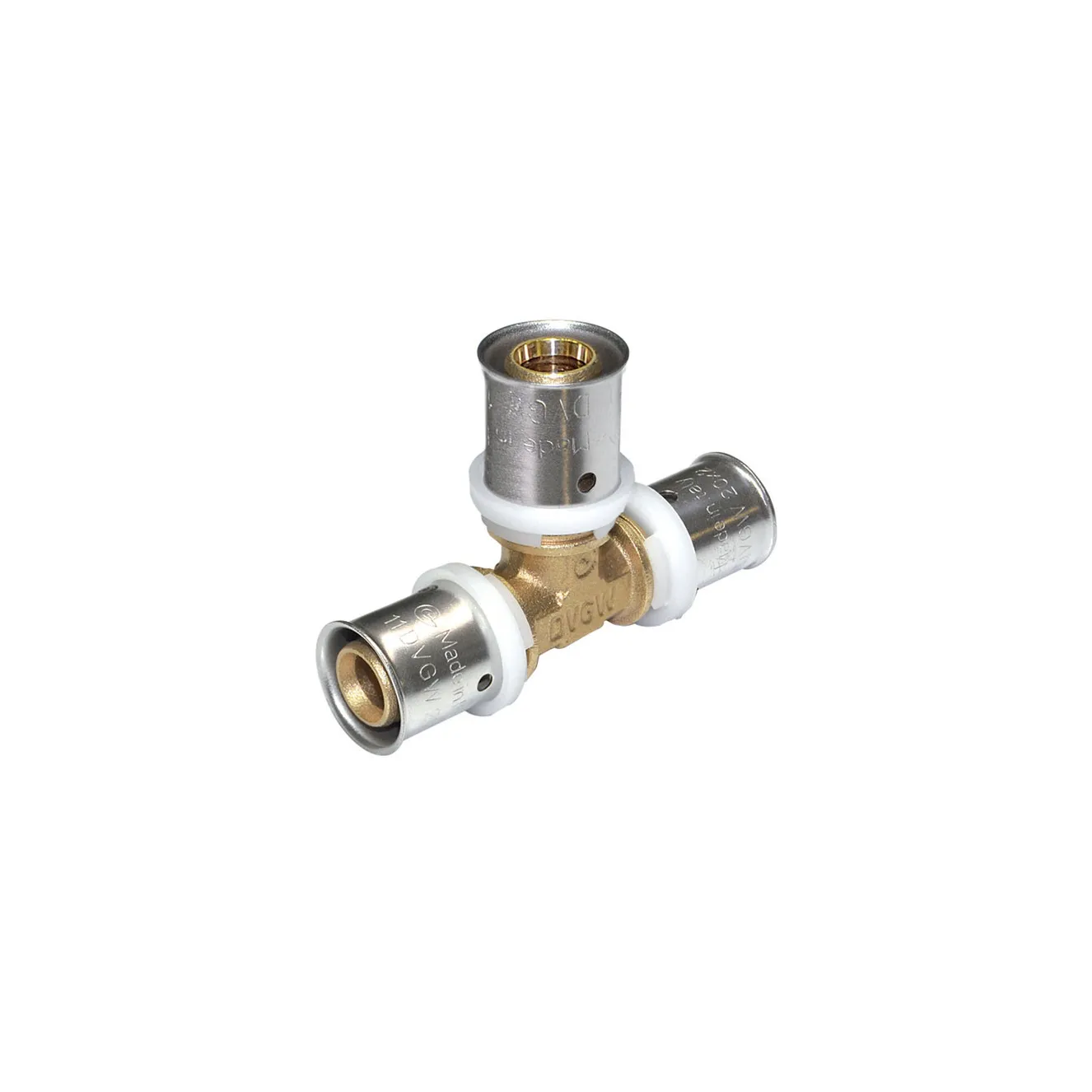 Tés Egaux multicouche à sertir Ø16